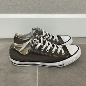Converse Chuck Taylor All Star Mens 7.5/Womens 9.5 Gray Low Top Casual Shoes
